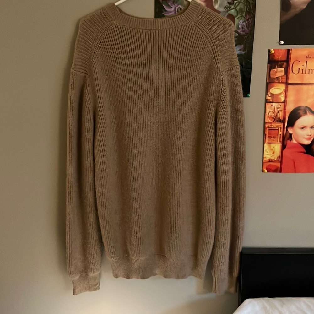 Cozy brown sweater